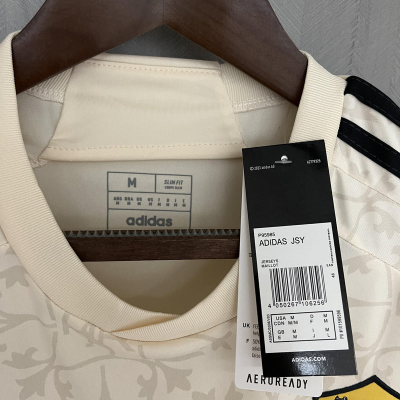 Camisa Roma 2023/24 II Away - Torcedor - Bege