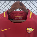 Camisa Retrô Roma 2017/2018 Home - Manga Longa