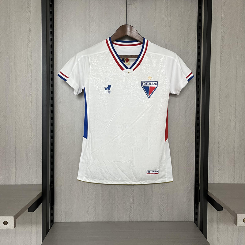 Camisa Fortaleza 24/25 II Away - Feminina - Branca