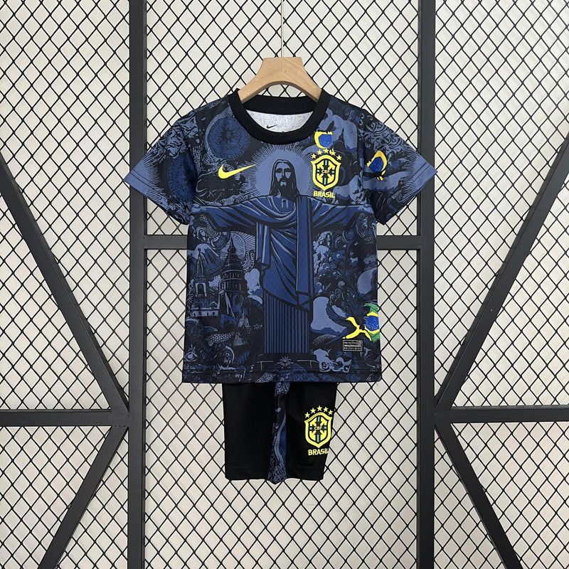 Conjunto Infantil - Brasil 2024 Edição Especial Cristo