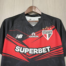 Camisa São Paulo 25/26 Goleiro Preta - Torcedor