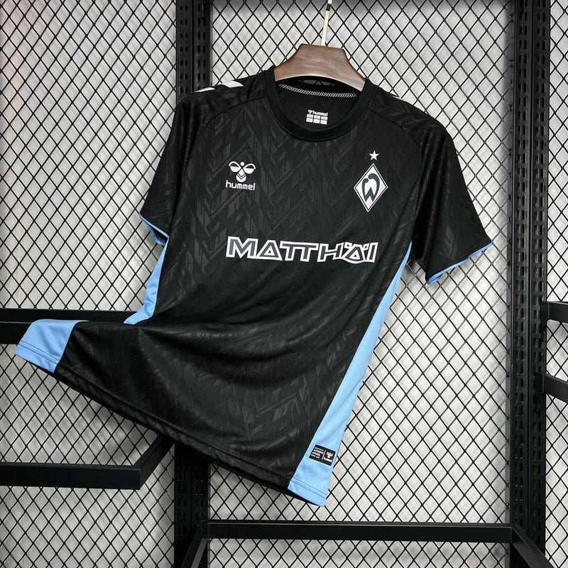 Camisa Werder Bremen 24/25 III Third - Torcedor - Preta