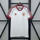 Camisa Retrô Manchester United 1991 Away - Branca
