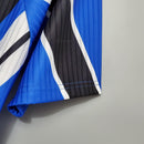 Camisa Retrô Manchester United 1996/1997 III - Azul - Umbro