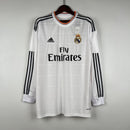 Camisa Retrô Real Madrid 2013/2014 I Home - Manga Longa Adidas