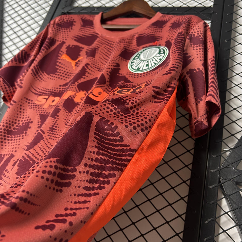 Camisa Palmeiras 25/26 Goleiro Vermelha - Torcedor