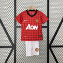 Conjunto Infantil Retrô - Manchester United 2012/13 I Home