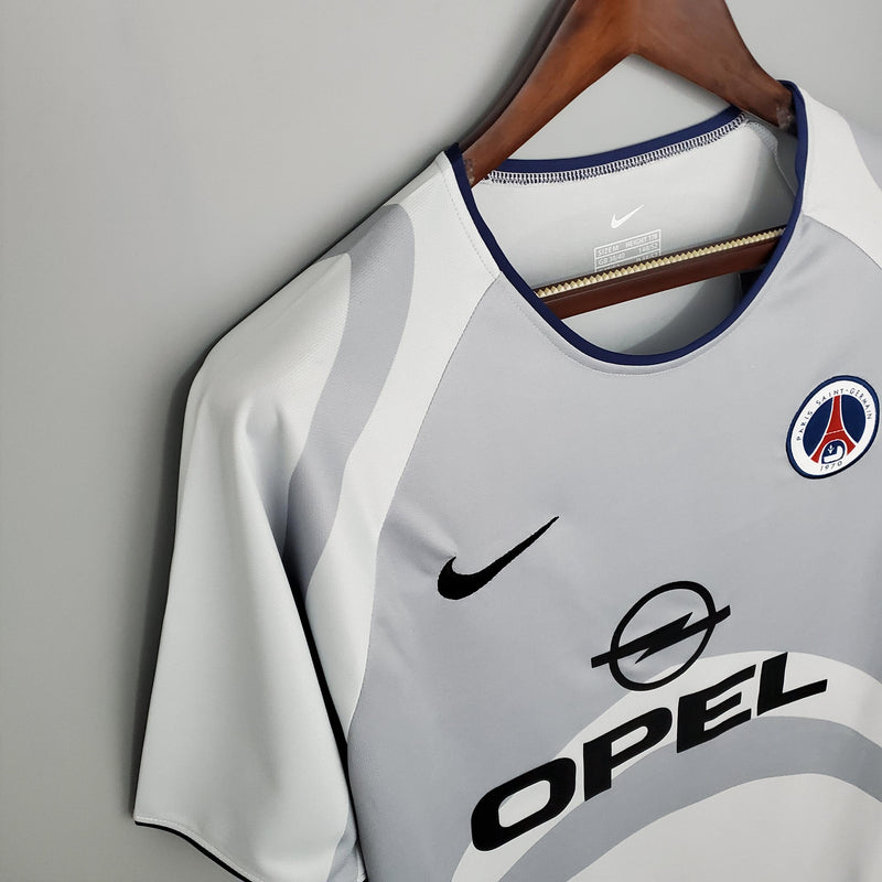 Camisa Retrô PSG 2001/2002 II Away - Branca - Nike