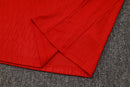 25/26 Conjunto Treino PSG - Frio Zíper Curto - Vermelho