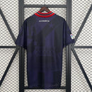 Camisa Retrô Atlético de Madrid 1995/1996 III Third Away - Preto Com Roxo