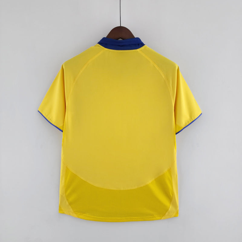 Camisa Retrô Arsenal 2003/2005 II Away - Amarela - Nike
