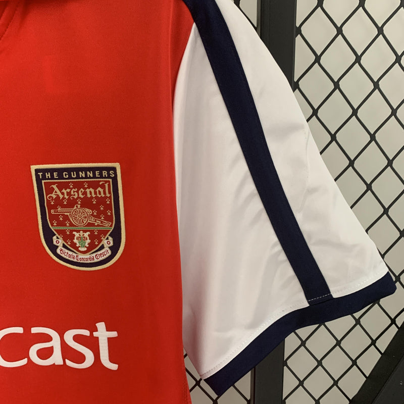 Camisa Retrô Arsenal 2001/2002 I Home - Nike