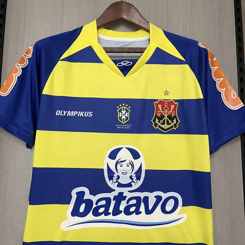 Camisa Retrô Flamengo 2010 III Third - Amarela - Olympikus