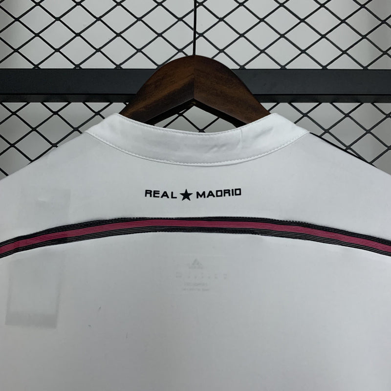 Camisa Retrô Real Madrid 2014/2015 I Home - Branca