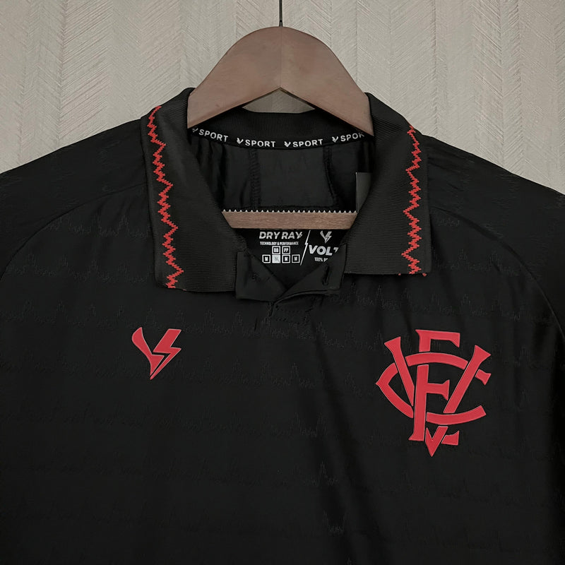 Camisa Vitória 23/24 Preta - Torcedor