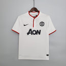 Camisa Retrô Manchester United 2013/2014 II Away - Branca - Nike