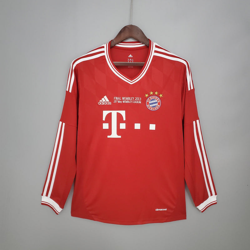 Camisa Retrô Bayern de Munique 2013/14 Final Champions League - Manga Longa