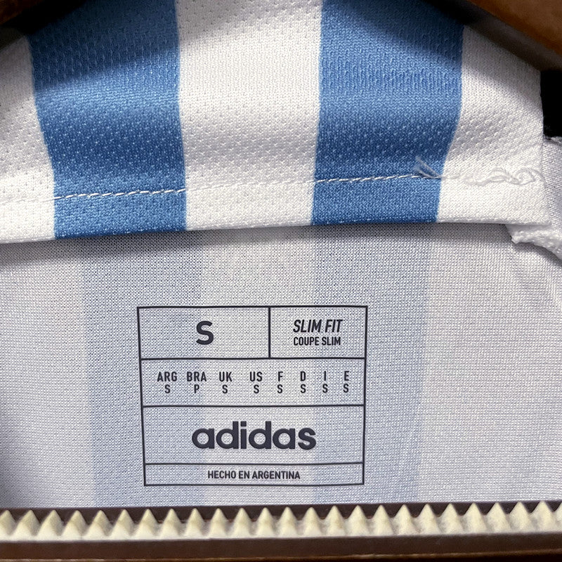 Camisa Argentina 2022/23 I Home - Torcedor