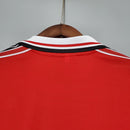 Camisa Retrô Manchester United 1998/1999 I Home - Manga Longa Umbro