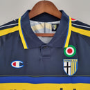 Camisa Retrô Parma 1999/2000 II Away - Azul - Champion