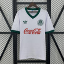 Camisa Retrô Palmeiras 1987 II Away Adidas Branca Coca-Cola