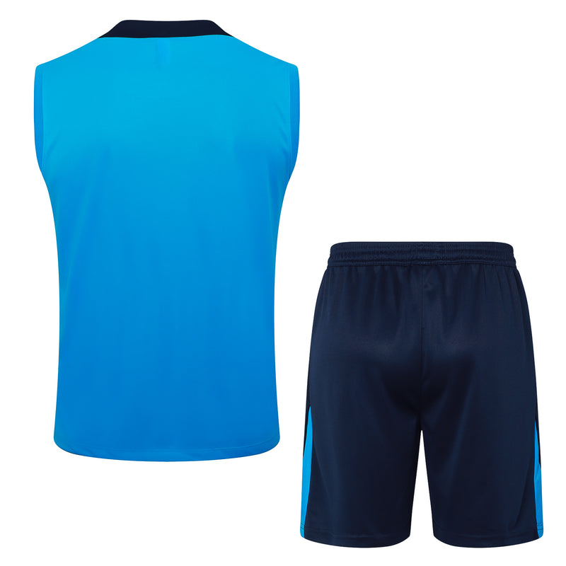 24/25 Conjunto Treino Chelsea - Regata - Azul Celeste