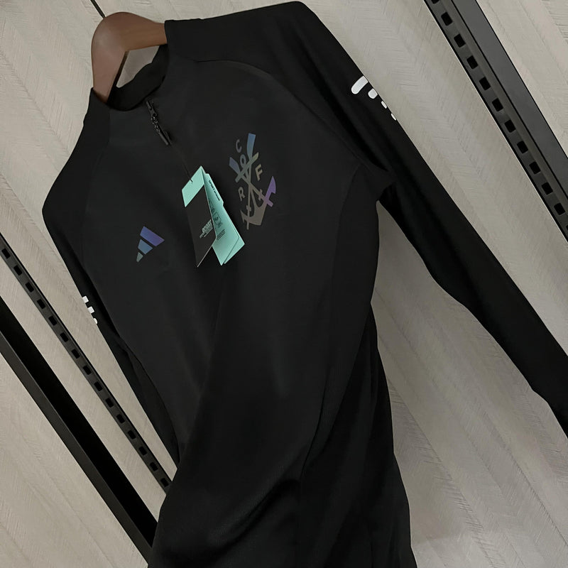 Camisa Flamengo 2023/24 III Third - Preta - Manga Longa Torcedor