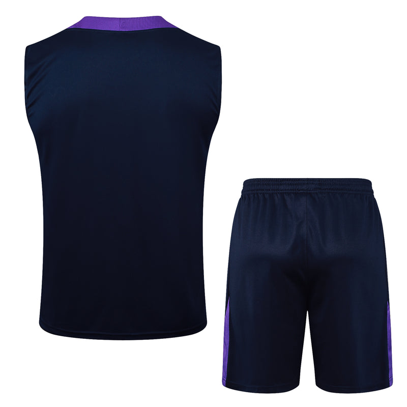 25/26 Conjunto Treino Corinthians Regata - Roxo Escuro