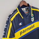 Camisa Retrô Parma 1999/2000 II Away - Azul - Champion