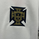 Conjunto Infantil - Portugal 2025 Treino Uniforme Branco