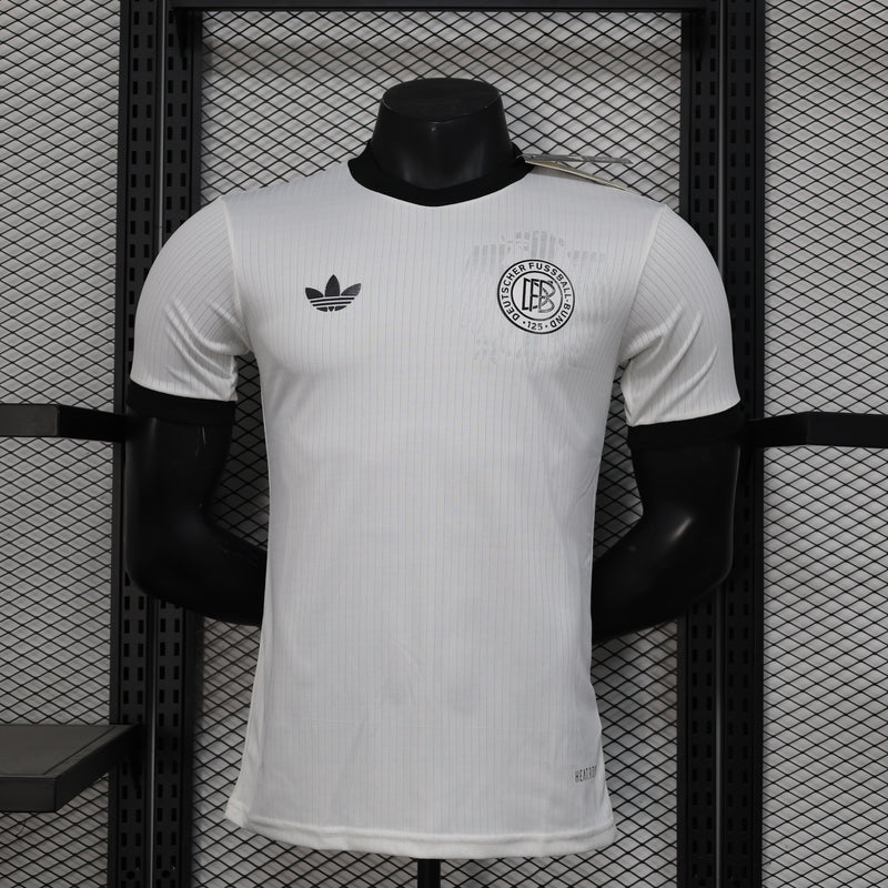 Camisa Alemanha 2025 Edição 125 Anos - Jogador - Branca