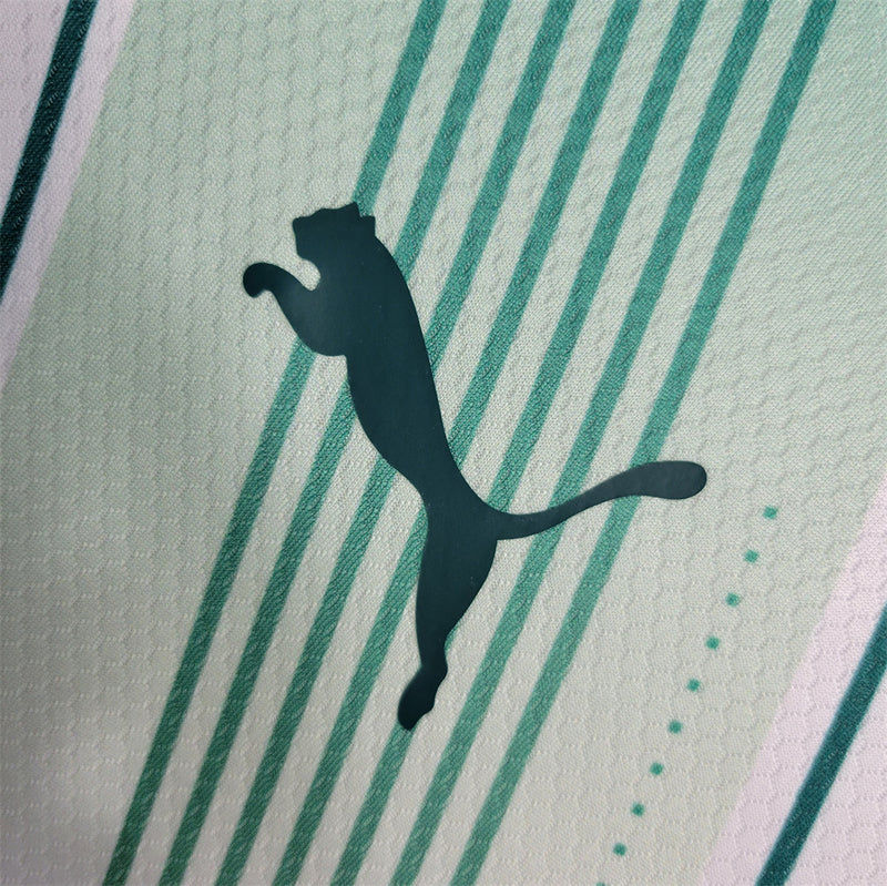 Camisa Palmeiras 2023/24 II Away - Torcedor Manga Longa - Branca