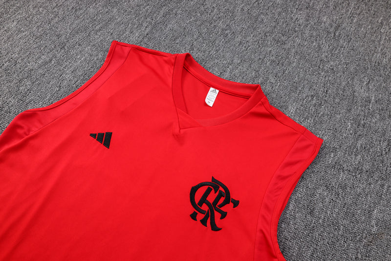 23/24 Conjunto Treino Flamengo - Regata Calor - Vermelho