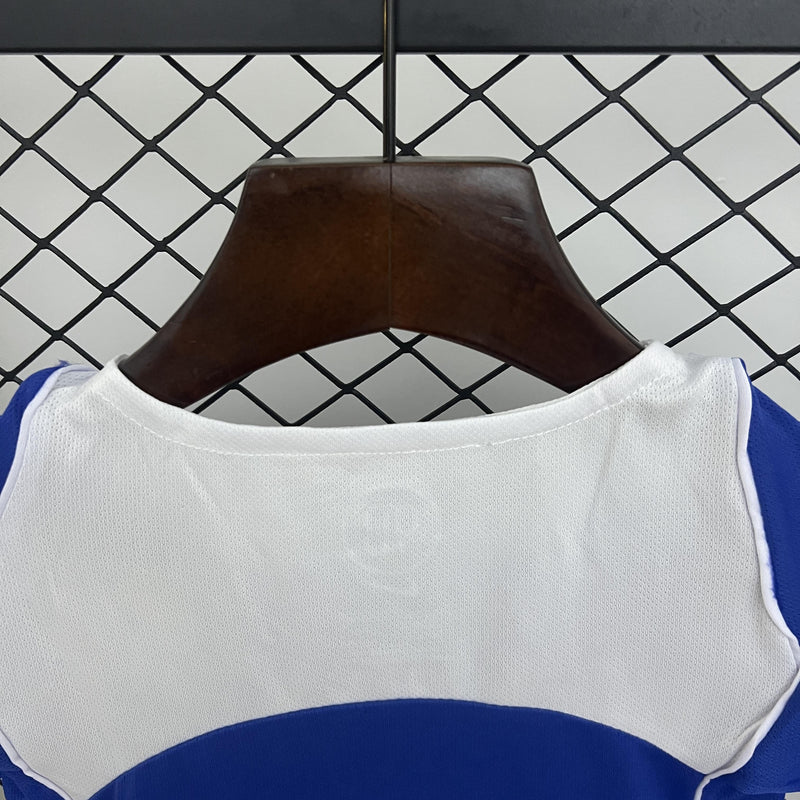 Conjunto Infantil Retrô - Brasil 2004 II Away