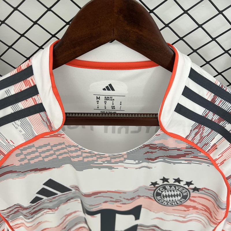 Camisa Bayern de Munique 25/26 II Away - Torcedor - Branca