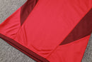 24/25 Conjunto Treino Internacional - Frio Zíper Curto - Vermelho