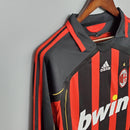 Camisa Retrô Milan 2006/2007 I Home - Manga Longa Adidas