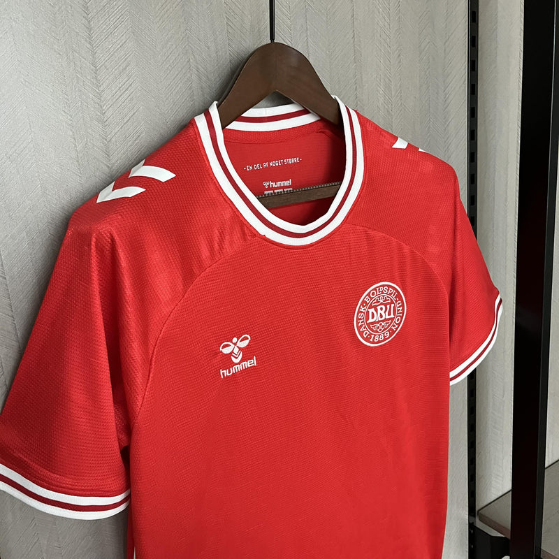 Camisa Dinamarca 2024/25 I Home - Torcedor