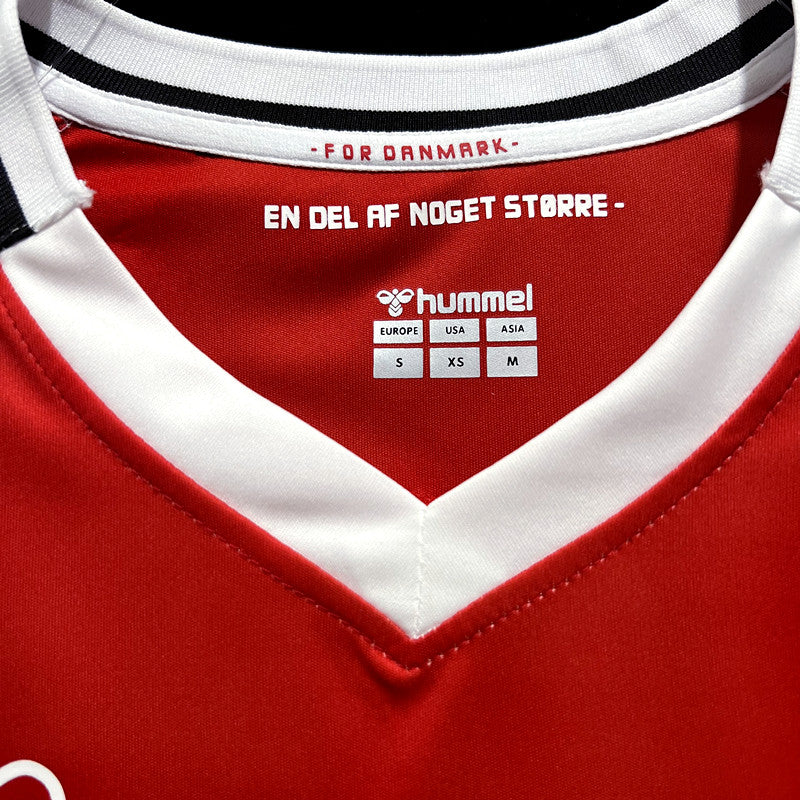 Camisa Dinamarca 2022/23 I Home - Torcedor
