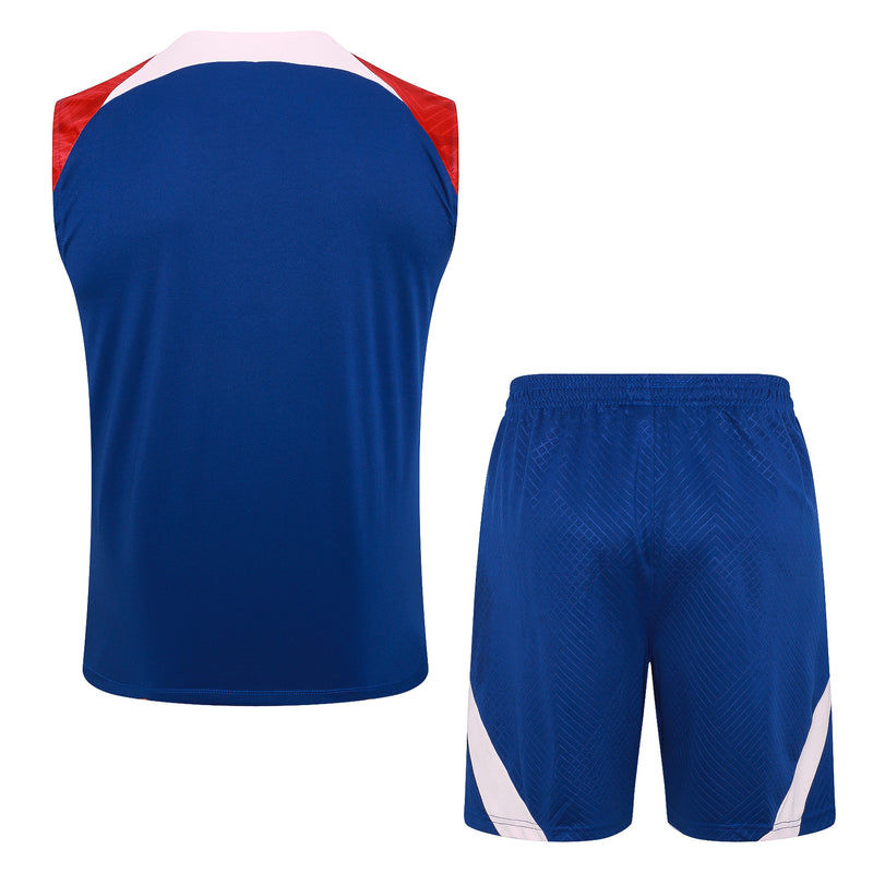 23/24 Conjunto Treino Atlético de Madrid - Regata - Azul