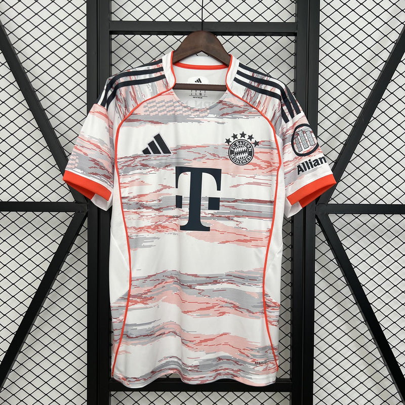 Camisa Bayern de Munique 25/26 II Away - Torcedor - Branca