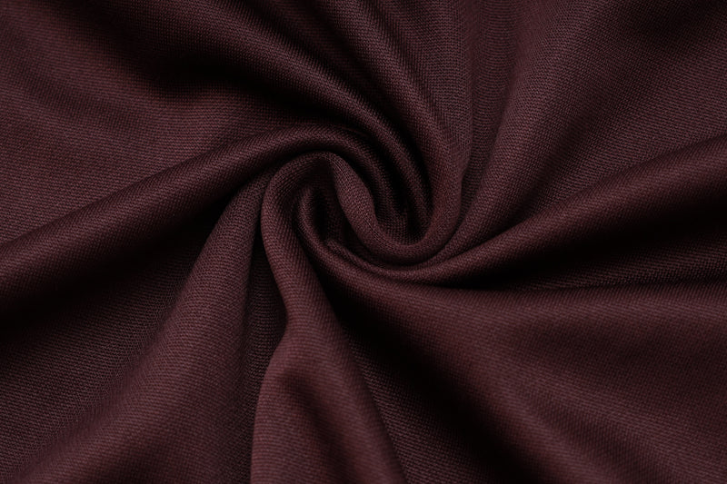 24/25 Conjunto Bayern de Munique - Frio Zíper Curto - Vermelho Escuro