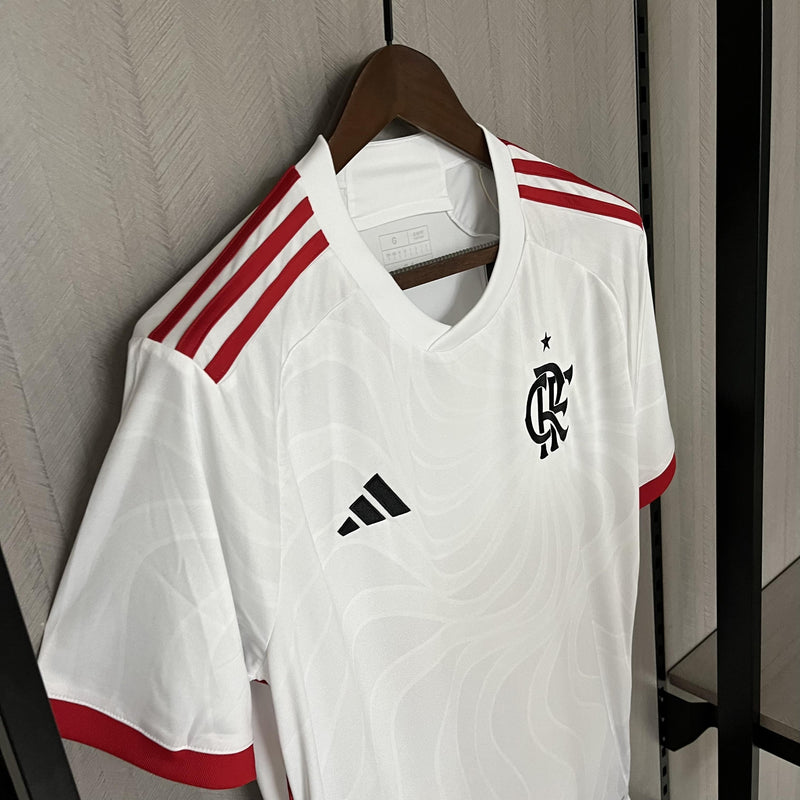 Camisa Flamengo 2024/25 II Away - Torcedor - Branca