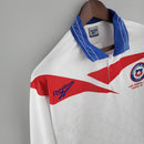 Camisa Retrô Chile 1998 II Away - Manga Longa Reebok