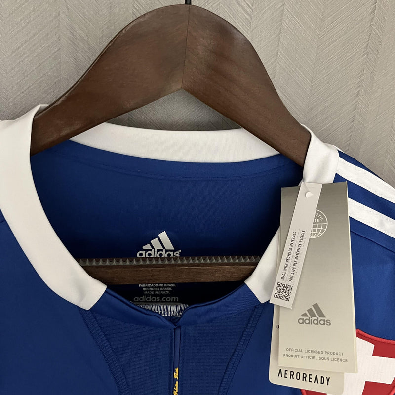 Camisa Retrô Palmeiras 2009 III Away - Azul - Adidas