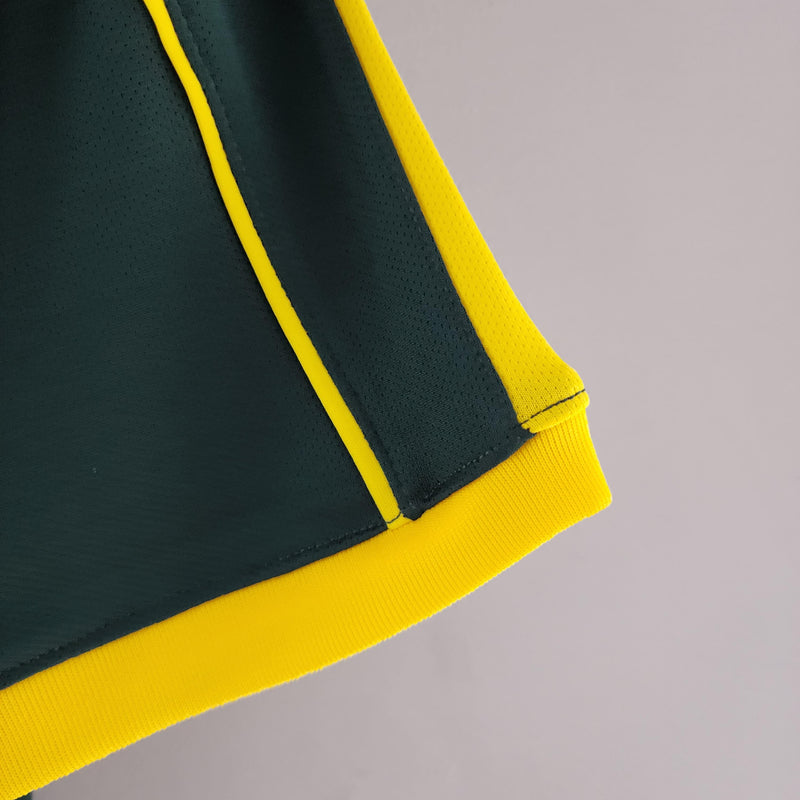Camisa Retrô Brasil 1998 Verde Goleiro