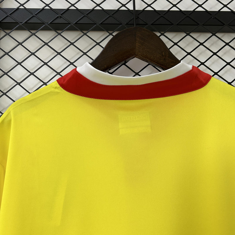 Camisa Retrô Sporting Gijon 2015/2016 II Away - Amarela - Kappa