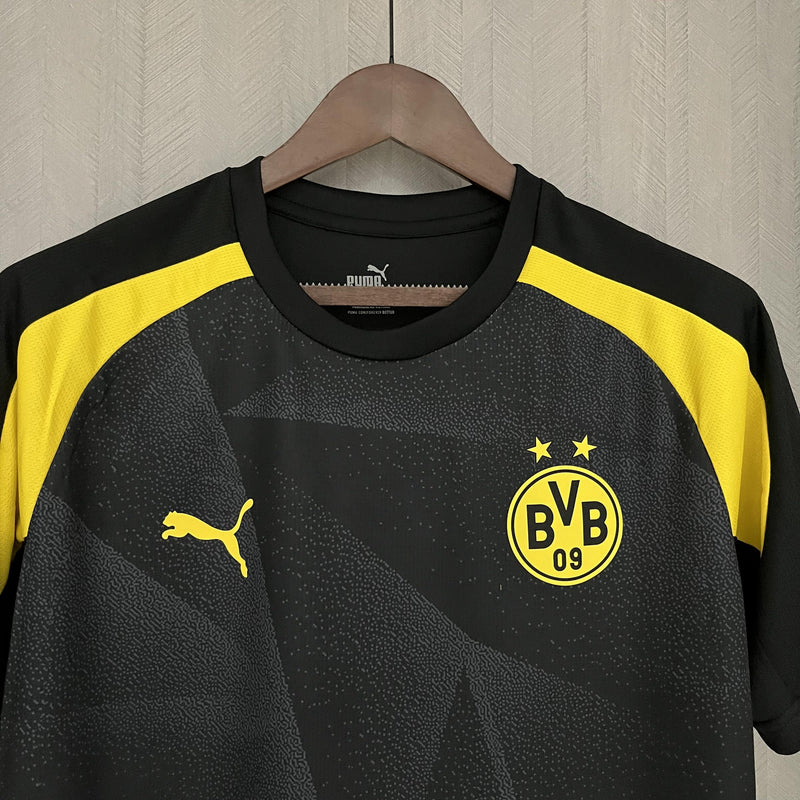 Camisa Borussia Dortmund 23/24 Pré-Jogo - Torcedor - Preta
