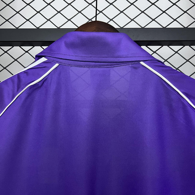 Camisa Retrô Real Madrid 1984/1985 II Away - Roxa