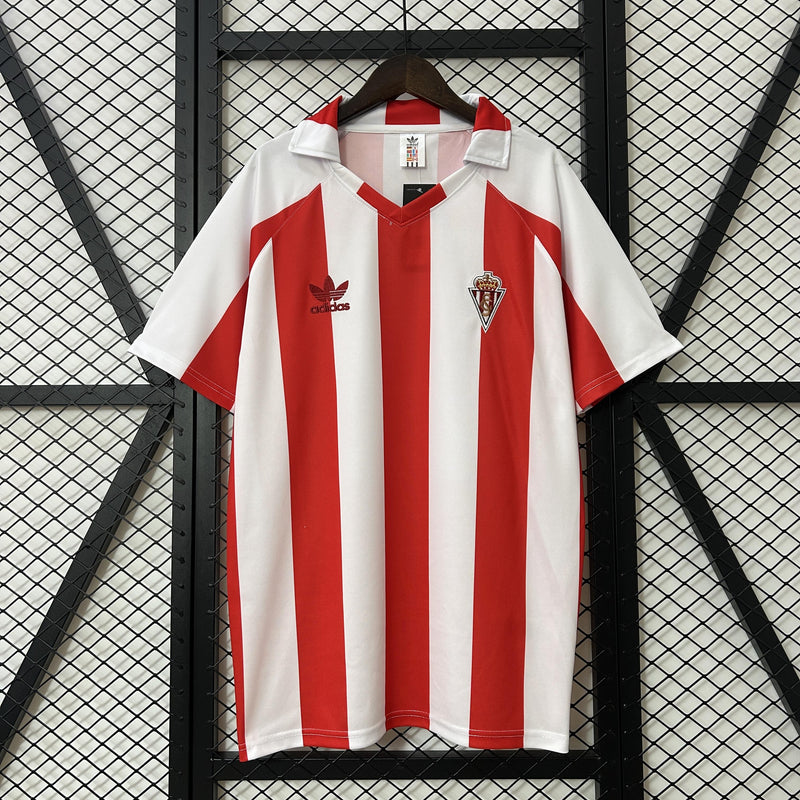 Camisa Retrô Sporting Gijon 1986/1987 I Home - Adidas